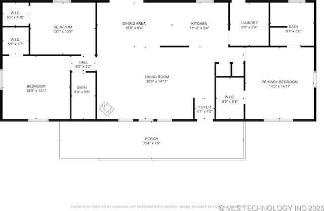 1202 S Oak Grove Rd, Cushing, OK 74023 - property floor plan