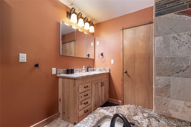 29898 S 566th Rd Unit 422, Afton, OK 74331 - full bathroom featuring baseboards and vanity