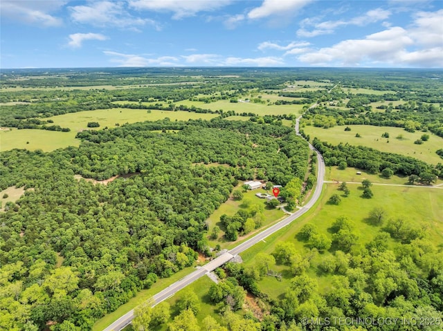2382 Cheek, Lone Grove, OK 73443 - aerial view of a forest