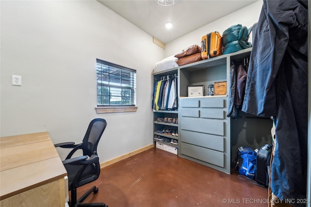 17784 S 210th Rd, Okmulgee, OK 74447 - office space with finished concrete floors and baseboards