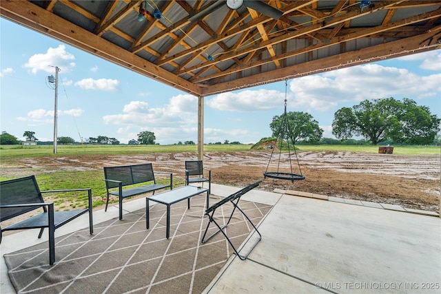 17784 S 210th Rd, Okmulgee, OK 74447 - view of patio / terrace
