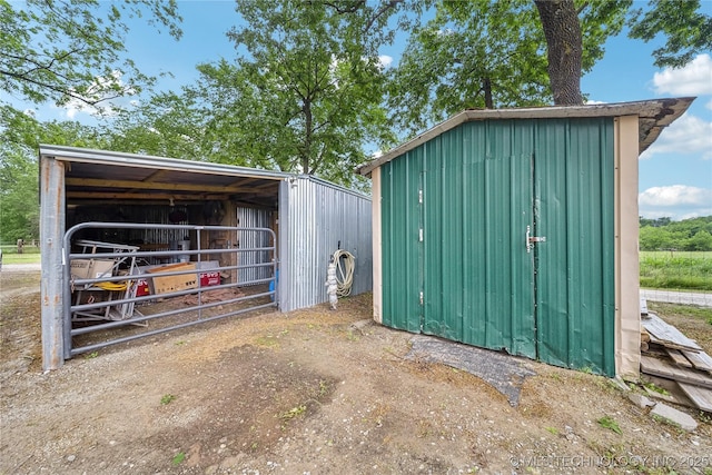 17784 S 210th Rd, Okmulgee, OK 74447 - view of pole building