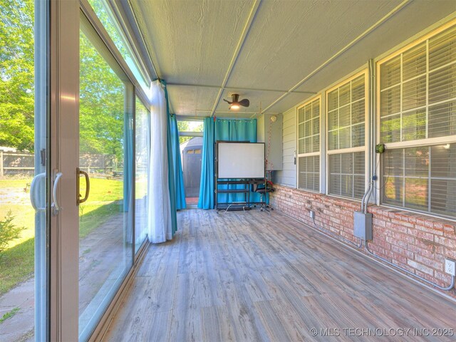 8704 N 140th E Ct, Owasso, OK 74055 - view of unfurnished sunroom