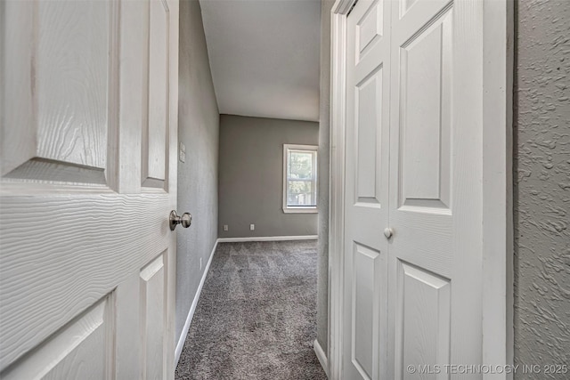 423 E Cherry St, Cushing, OK 74023 - hall with carpet floors and baseboards