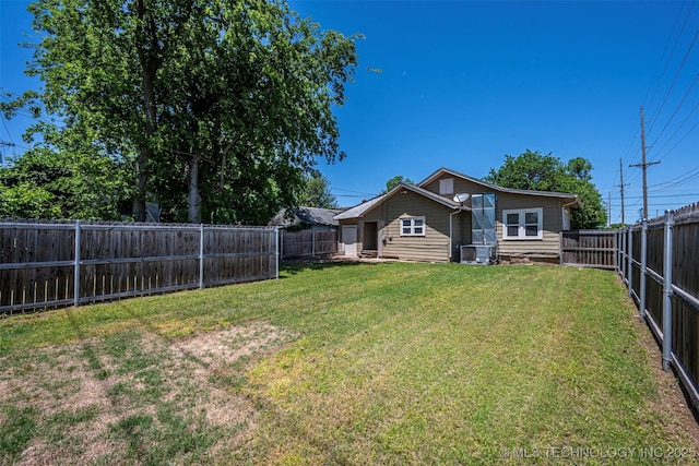 423 E Cherry St, Cushing, OK 74023 - view of yard