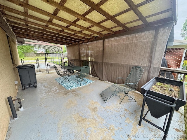 510 Beverly Ave, Vian, OK 74962 - view of patio