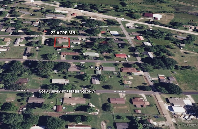 510 Beverly Ave, Vian, OK 74962 - aerial map of property and surrounding area