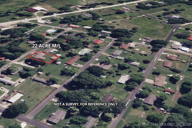 510 Beverly Ave, Vian, OK 74962 - map of property location featuring property parcel outlined