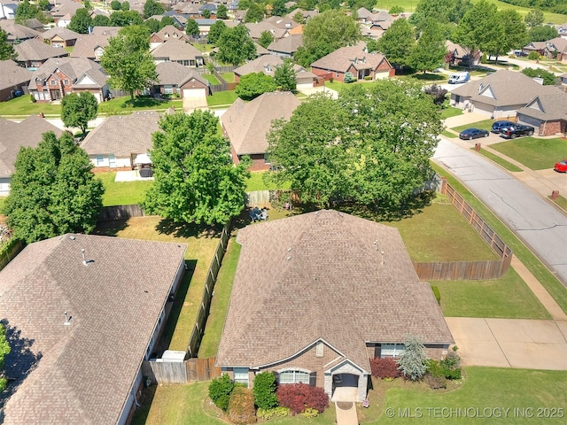 2008 N 8th St, Broken Arrow, OK 74012 - aerial view of residential area