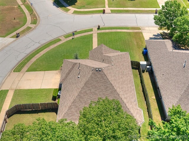 2008 N 8th St, Broken Arrow, OK 74012 - view from above of property