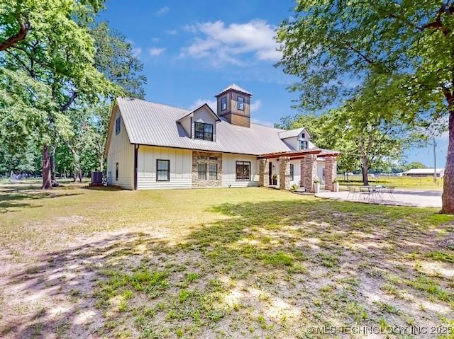 17716 S 39th W Ave, Mounds, OK 74047 - view of front of home featuring a front yard
