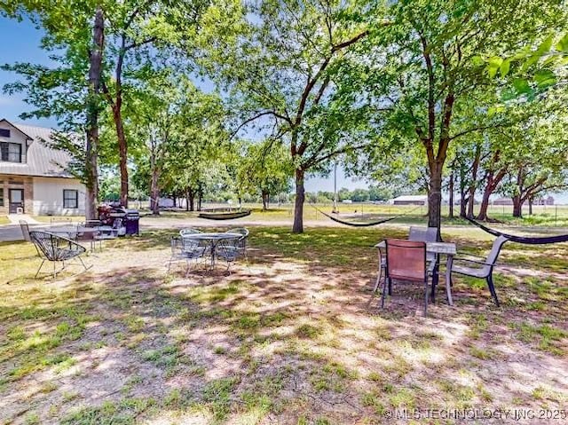 17716 S 39th W Ave, Mounds, OK 74047 - view of yard