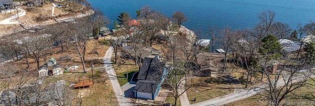 449734 E 356th Rd, Afton, OK 74331 - bird's eye view of a nearby body of water