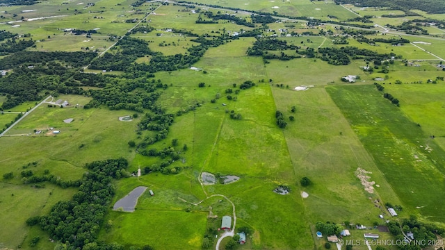 9590 S 4240th Rd, Chelsea, OK 74016 - overview of rural landscape