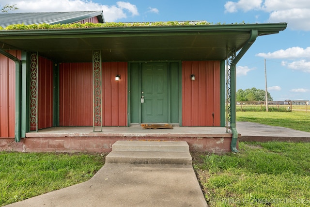 9590 S 4240th Rd, Chelsea, OK 74016 - view of entrance to property
