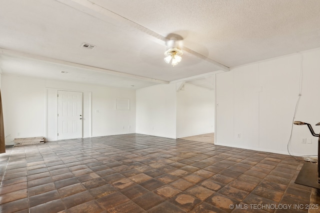 9590 S 4240th Rd, Chelsea, OK 74016 - spare room featuring a textured ceiling