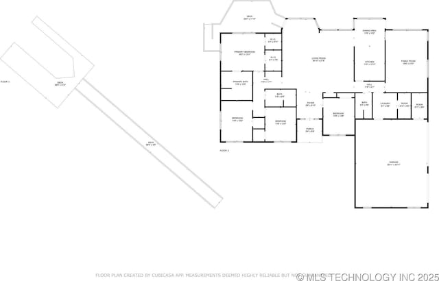 59144 E 290th Rd, Grove, OK 74344 - home floor plan