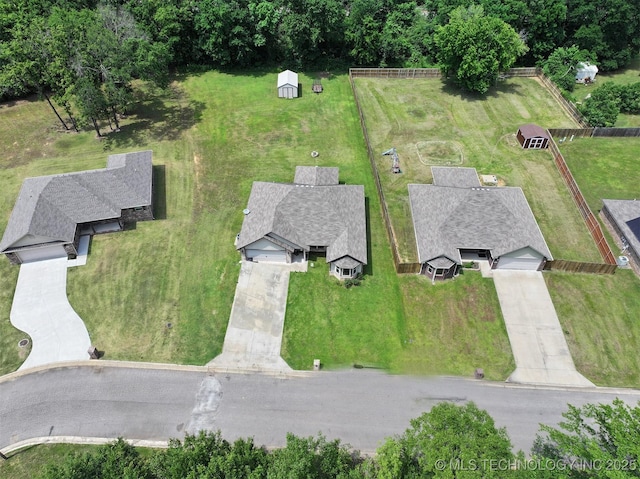 114 Stone, Roland, OK 74954 - aerial view