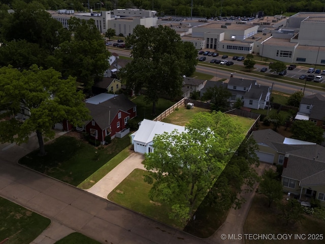 1724 Cherokee Pl, Bartlesville, OK 74003 - aerial perspective of suburban area