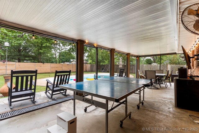 11837 S 84th Ave E, Bixby, OK 74008 - fenced backyard featuring outdoor dining space and a patio area