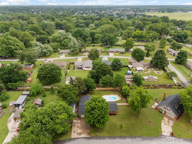11837 S 84th Ave E, Bixby, OK 74008 - aerial view of residential area