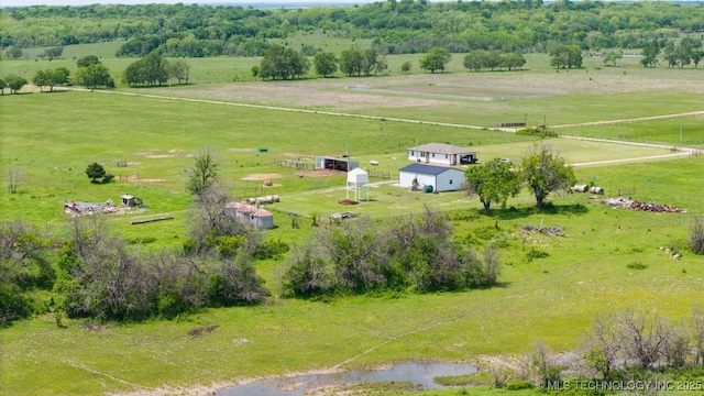 24708 E 18th Rd, Vinita, OK 74301 - overview of rural landscape with a pastoral area