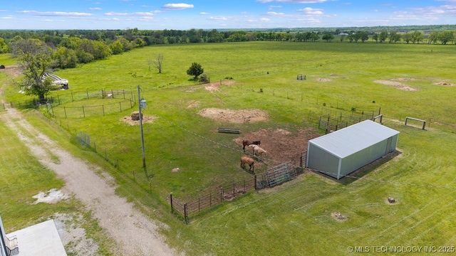 24708 E 18th Rd, Vinita, OK 74301 - view of rural area featuring a pastoral area