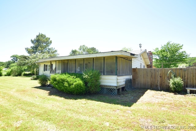 98926 S 4610th Rd, Marble City, OK 74945 - view of back of property