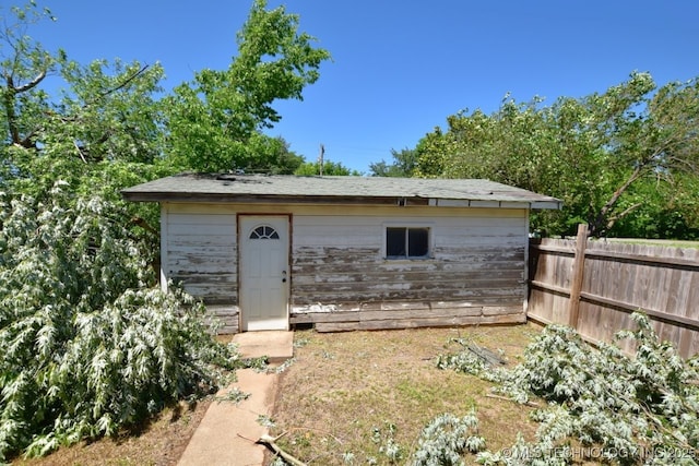 98926 S 4610th Rd, Marble City, OK 74945 - view of outdoor structure