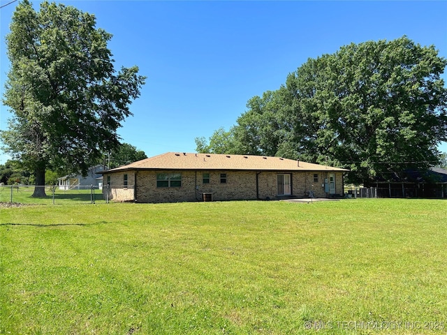 502 W Elm St, Henryetta, OK 74437 - back of house