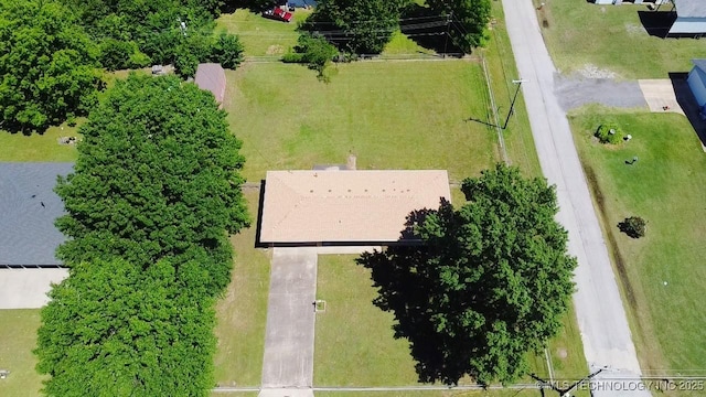 502 W Elm St, Henryetta, OK 74437 - bird's eye view
