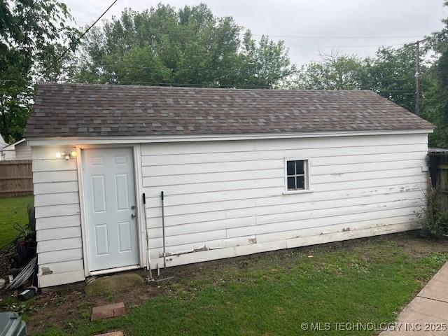 2201 Baugh St, Muskogee, OK 74403 - view of shed