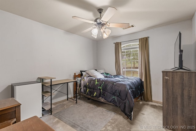 4157 New Prue Rd, Sand Springs, OK 74063 - bedroom with a ceiling fan, baseboards, and light carpet