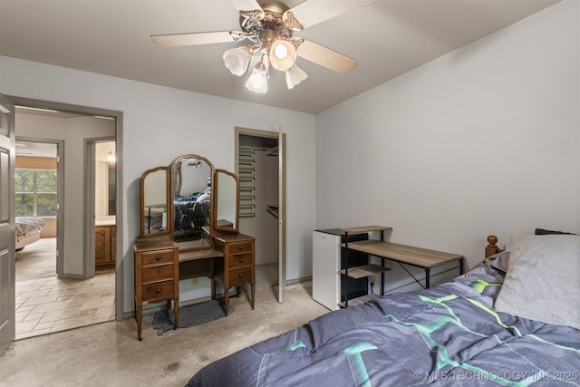 4157 New Prue Rd, Sand Springs, OK 74063 - bedroom with a closet and ceiling fan