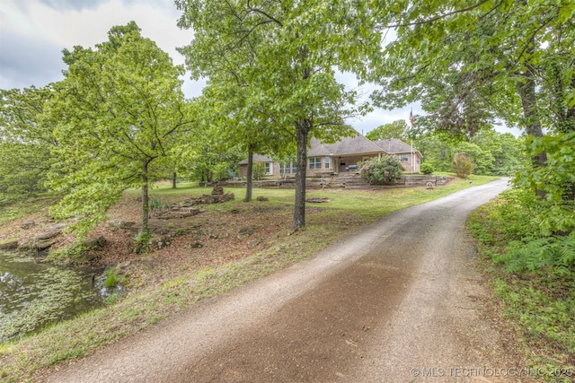 4157 New Prue Rd, Sand Springs, OK 74063 - view of dirt / gravel road