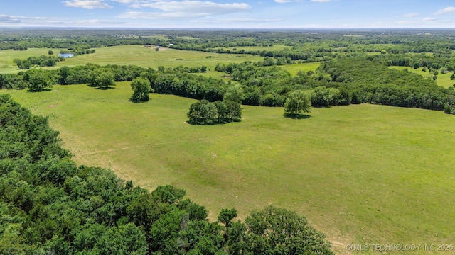 32410 W 301st St S, Bristow, OK 74010 - aerial view of sparsely populated area