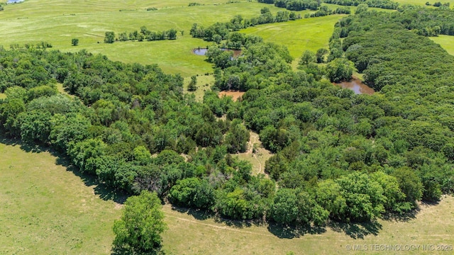 32410 W 301st St S, Bristow, OK 74010 - aerial view of sparsely populated area