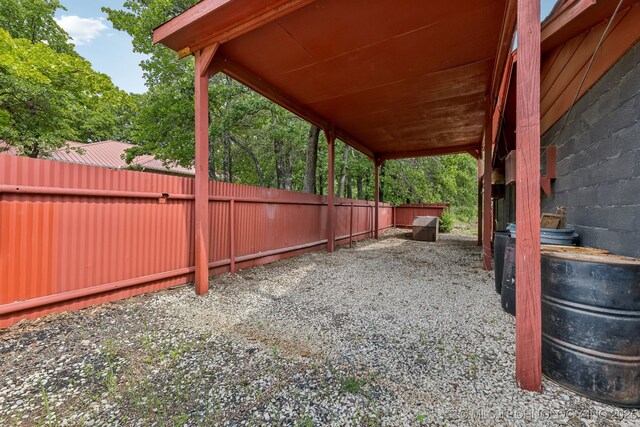 370463 E 5750th Rd, Terlton, OK 74081 - view of patio / terrace