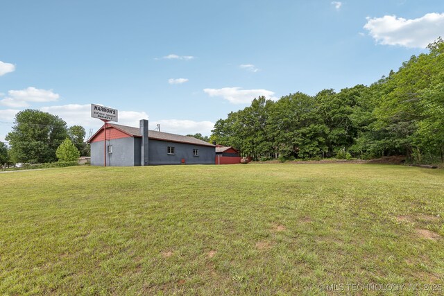 370463 E 5750th Rd, Terlton, OK 74081 - view of green lawn