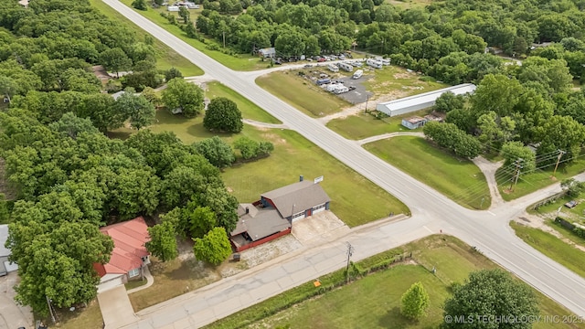 370463 E 5750th Rd, Terlton, OK 74081 - bird's eye view