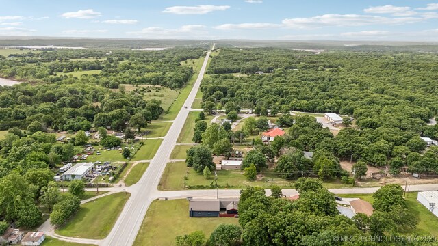 370463 E 5750th Rd, Terlton, OK 74081 - bird's eye view of a forest