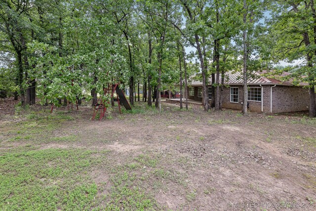 370463 E 5750th Rd, Terlton, OK 74081 - view of yard