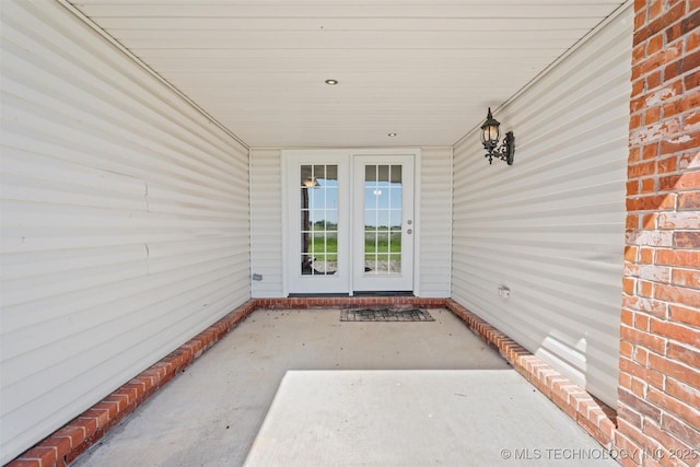 28744 N 3964th Rd, Ochelata, OK 74051 - doorway to property with a patio and french doors