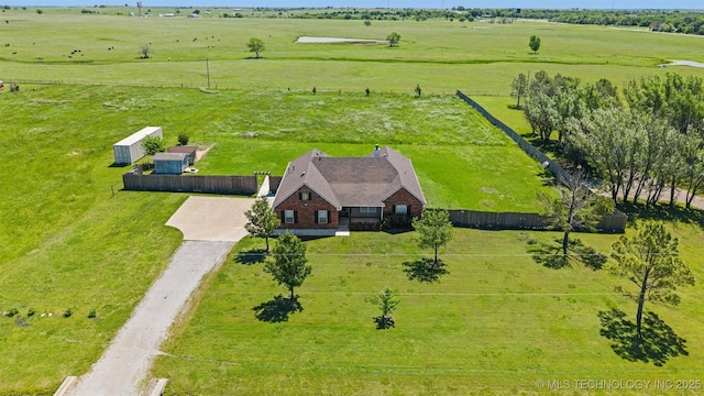 28744 N 3964th Rd, Ochelata, OK 74051 - view of rural area featuring a pastoral area