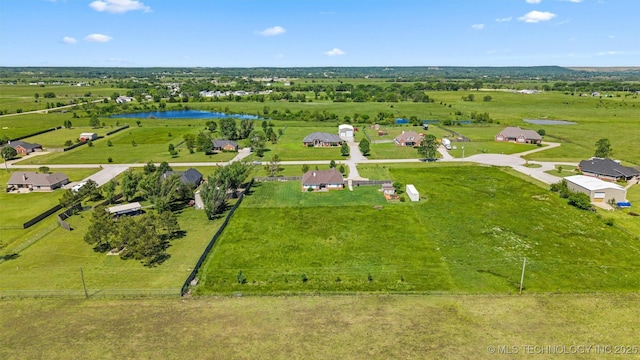 28744 N 3964th Rd, Ochelata, OK 74051 - aerial view of a nearby body of water
