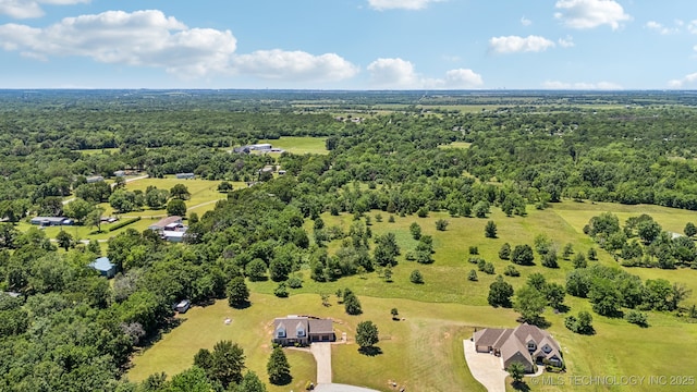2982 S 294th E Ave, Broken Arrow, OK 74014 - aerial view of a forest