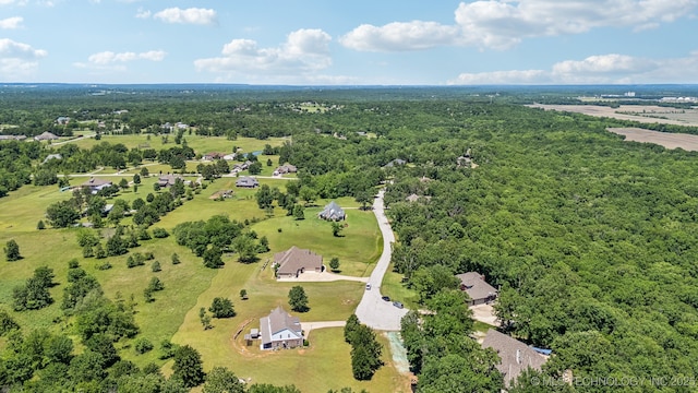 2982 S 294th E Ave, Broken Arrow, OK 74014 - aerial view of a forest