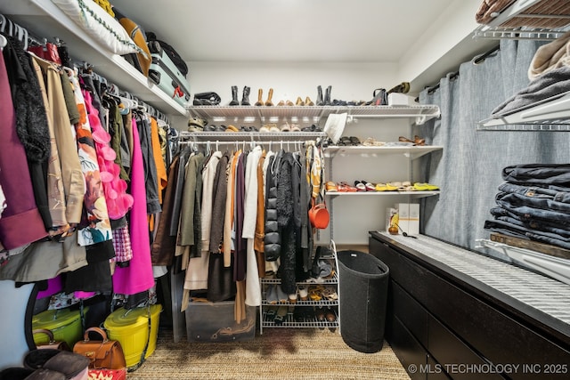 4428 E 68th St Unit 484, Tulsa, OK 74136 - spacious closet featuring carpet