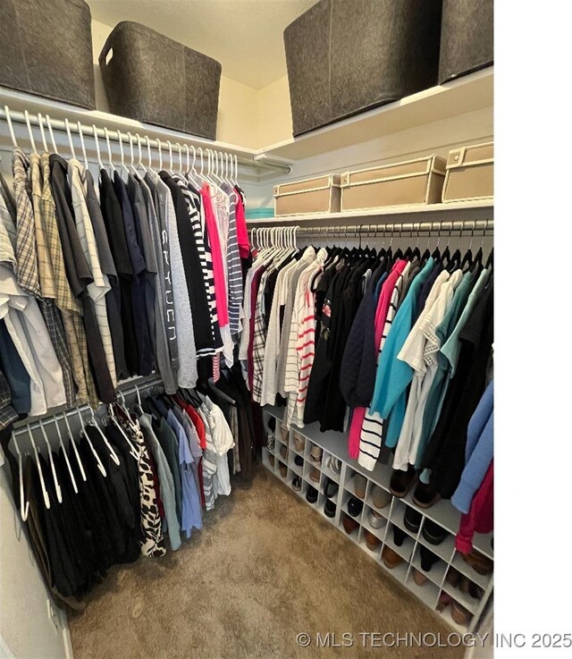 19416 E 38th St S, Broken Arrow, OK 74014 - walk in closet featuring carpet