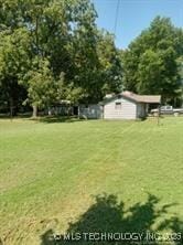 412 W Elm St, Fort Gibson, OK 74434 - view of grassy yard